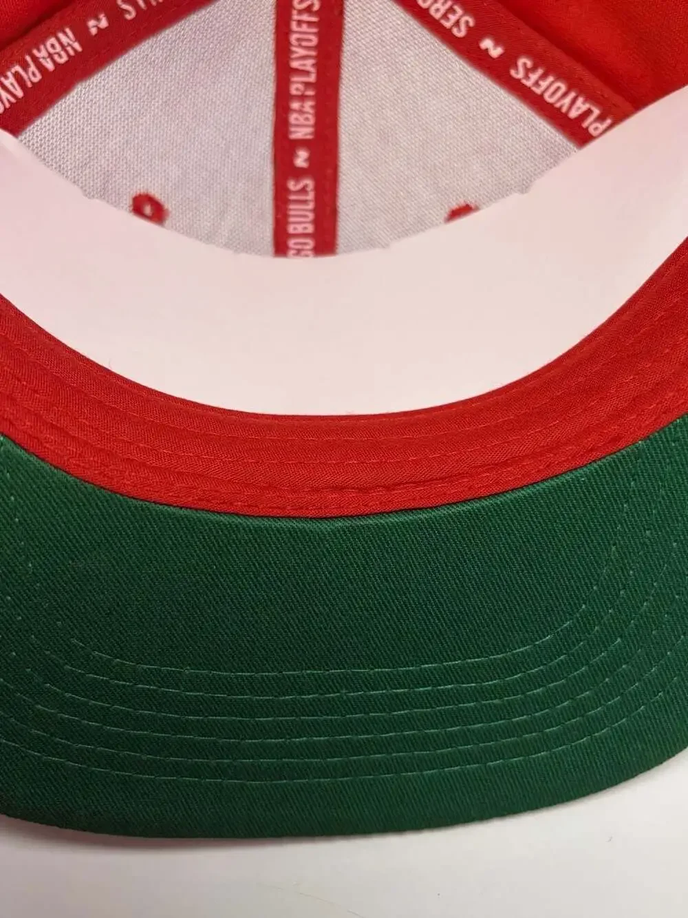 Chicago Bulls Artist Series Snapback Hat Red BMO Stadium Giveaway